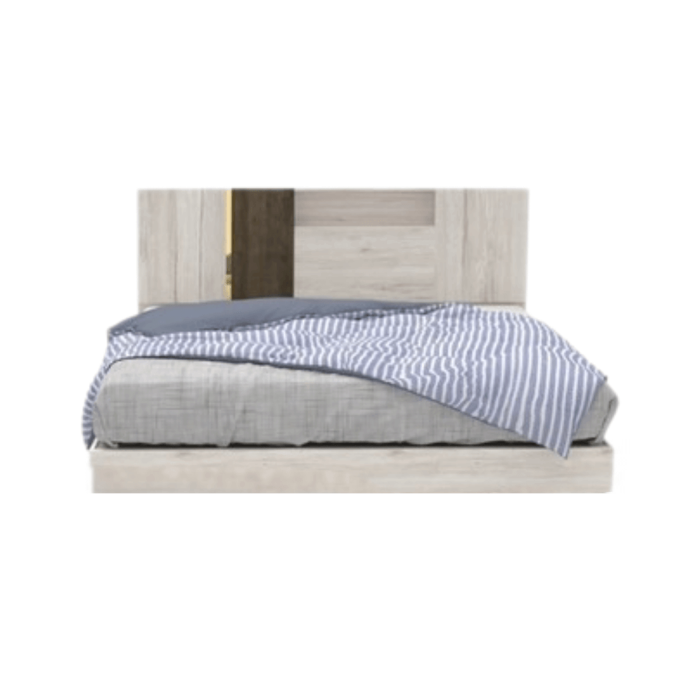 ชุดห้องนอน + ที่นอน PVC 6 ฟุต WISDOM DESIGN FURNITURE รุ่น ANANDA สีไวท์บอล/อัลมอนด์_2